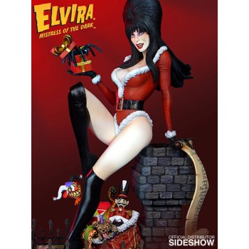 Elvira Mistress of the Dark Maquette Elvira Scary Christmas 46 cm